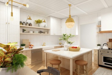 reforma integral de cocina en piso del barrio de pan y guindas